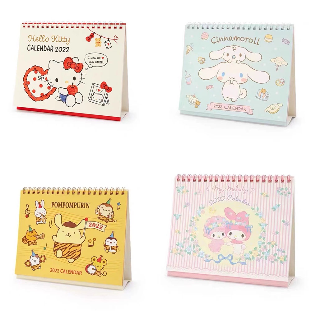 (Aaoottuuoo5.Id) Kalender Meja 2022 Motif Kartun Anjing Lucu Untuk Sekolah / Kantor