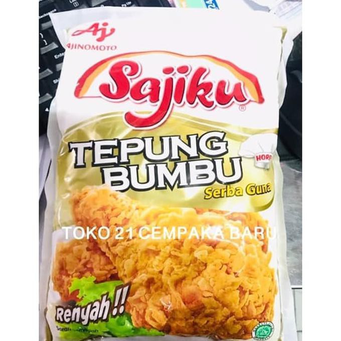 

GRATIS ONGKIR Sajiku Tepung Bumbu Serbaguna 900 gram | Ajinomoto Sajiku Tepung 900g TP182