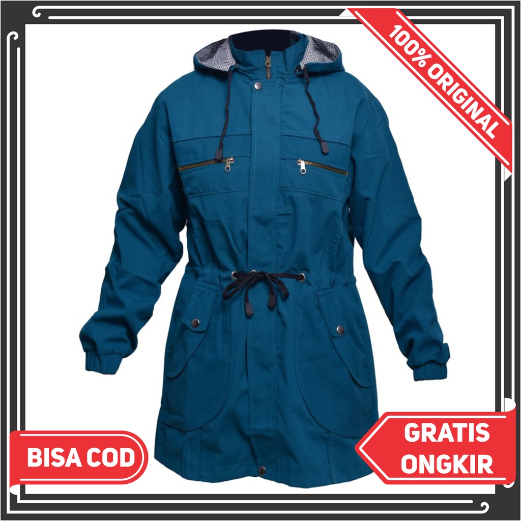 JAKET PARKA MUSLIMAH, JAKET GUNUNG WANITA, JAKET OUTDOOR CEWEK UKHTI PREMIUM, JAKET KOREAN STYLE