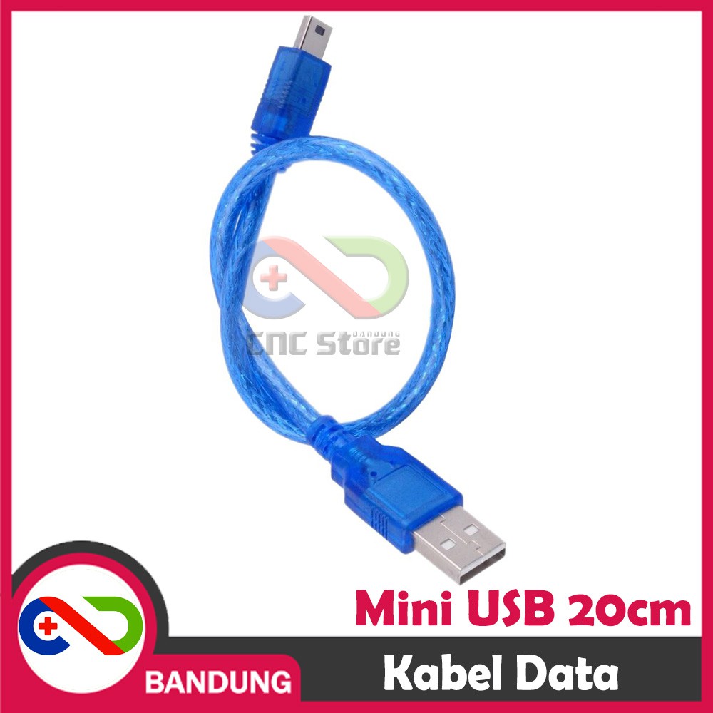 KABEL DATA MINI USB FOR NANO V3 BIRU 30 CM CABLE DATA