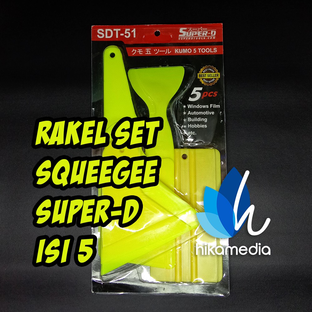 

Rakel Set / Gesut / Skep / Alat Bantu Sticker Cutting