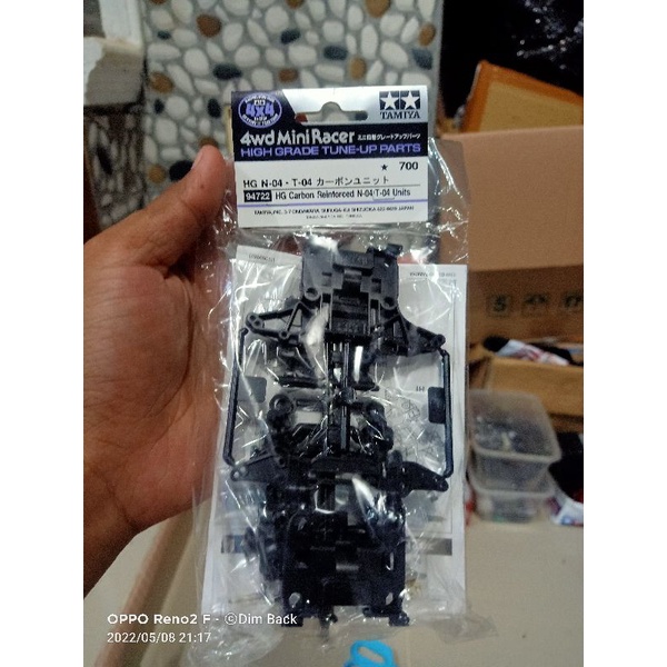 Tamiya 94722 HG NT Carbon Reinforced N-04/T-04 Units