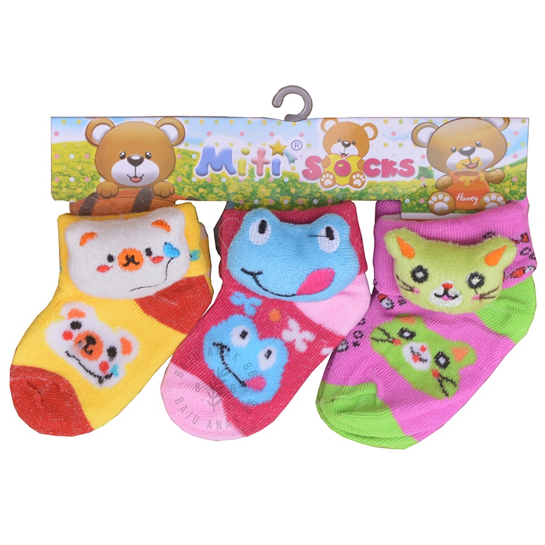 Kaos Kaki Bayi 3in1 Boneka 3D - 022.4248