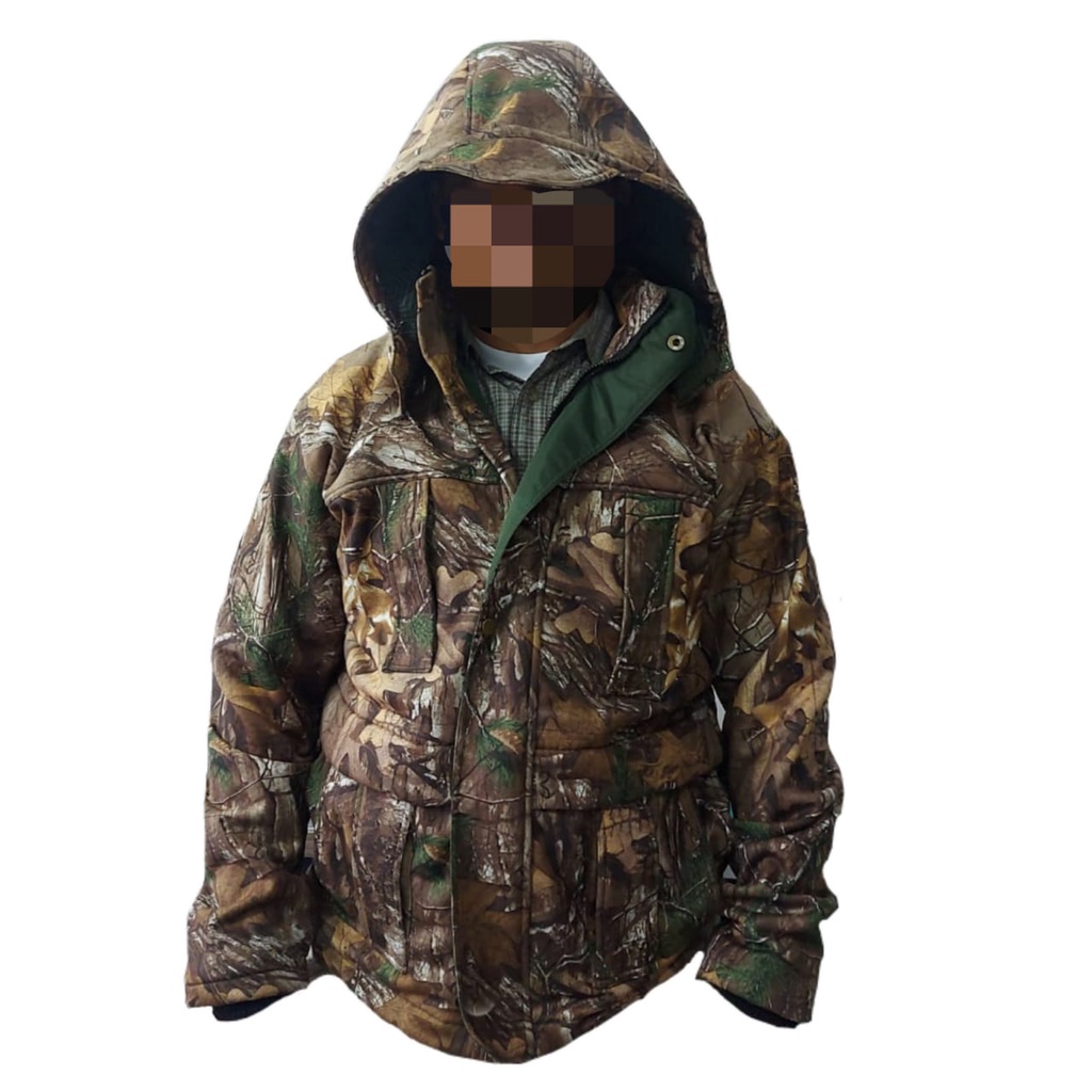 Jaket Hodiee Loreng Camo Berburu Model Terbaru Waterproof