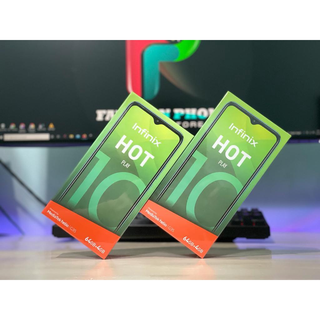 Infinix Hot 10 Play Garansi Resmi Murah 4/64 GB