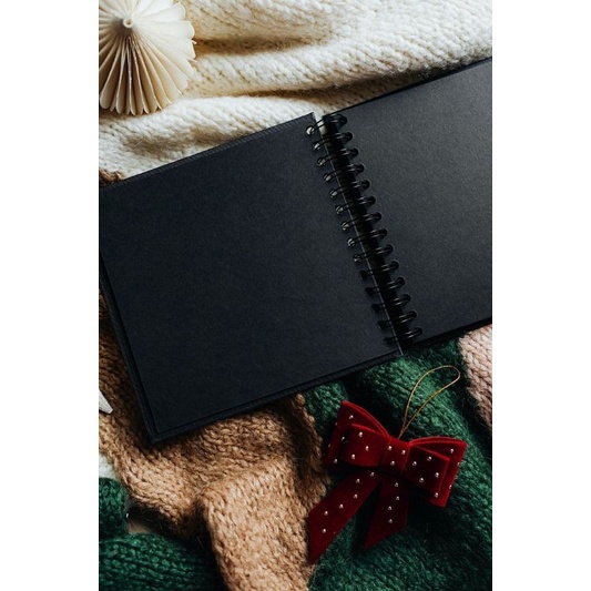 

buku sketsa black paper A7