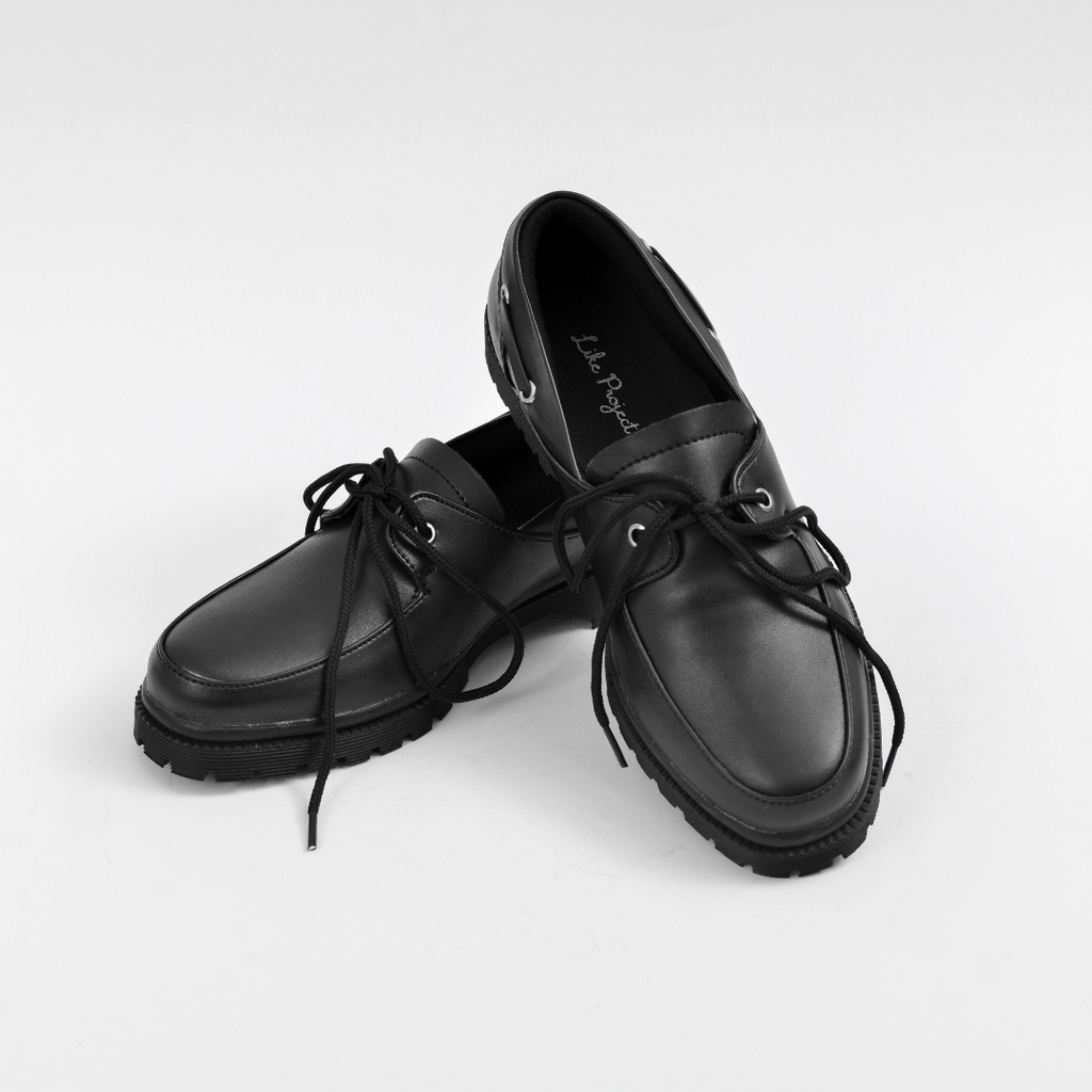 Xcloud x LikeProject Sepatu Casual Wanita ILLA Black