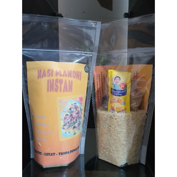 

Nasi Mandhi / Briyani Instan Homemade 500Gr