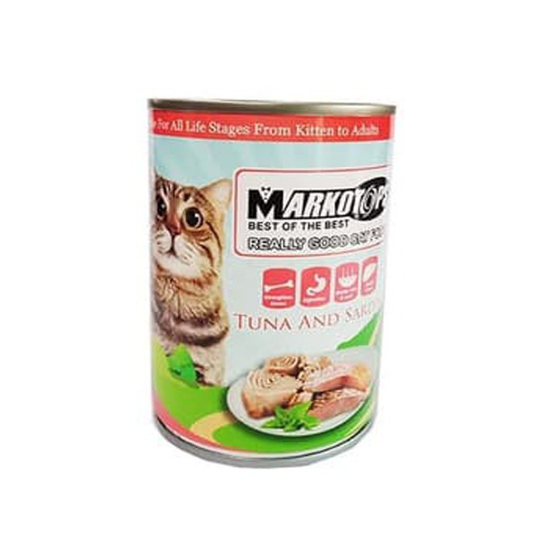 Markotops 400 Gr Cat Tuna And Sardines Shopee Indonesia