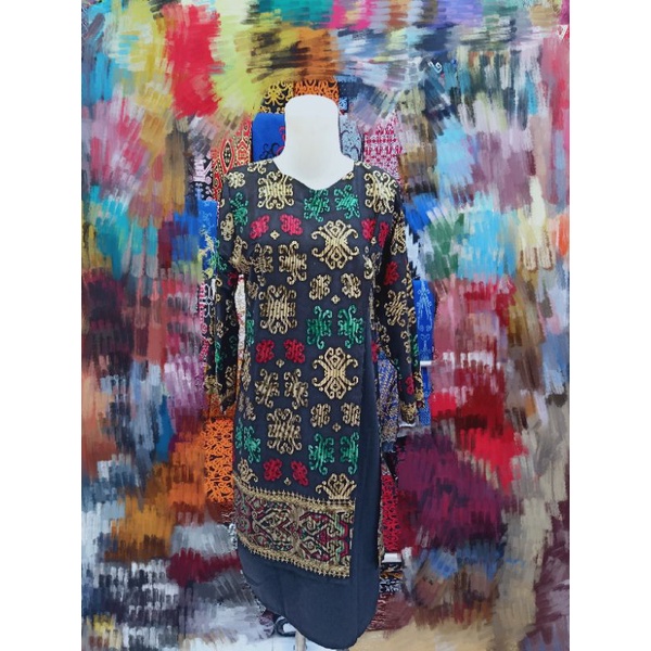 Jual Tunik Batik Khas Kalimantan Shopee Indonesia