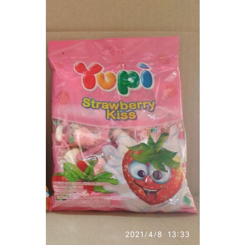 

yupi strawberry kiss 120 gr