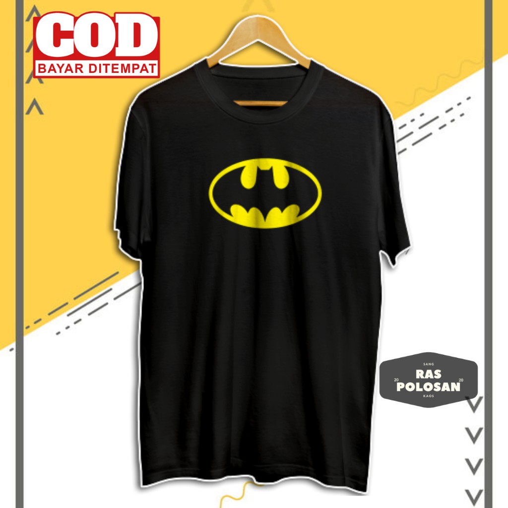 Kaos Distro Cowok / Kaos Batman / Kaos Distro Original / Baju Kaos Pria Distro / Kaos Distro Murah