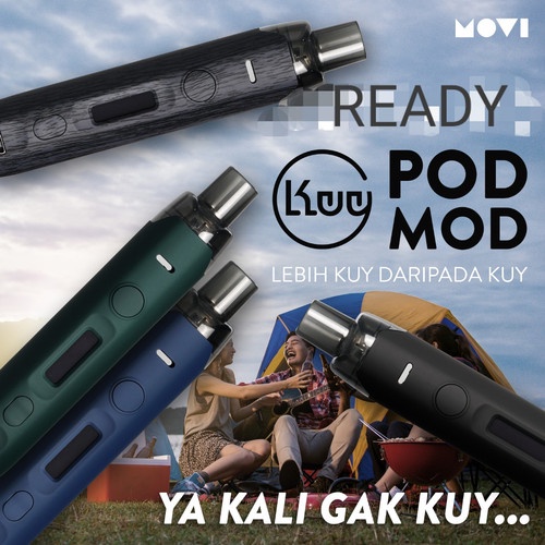 KUY POD MOD V2 ORIGINAL FULLSET [EXTERNAL BATERAI]