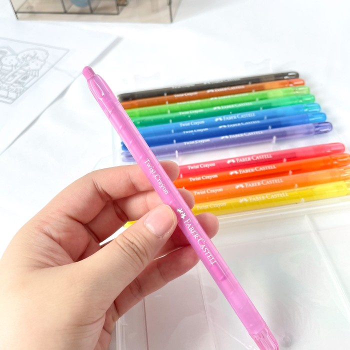 

Menakjubkan Faber Castell Twist Crayon Krayon 12 Warna 12 Color Krayon Alat Mengga Bergaransi