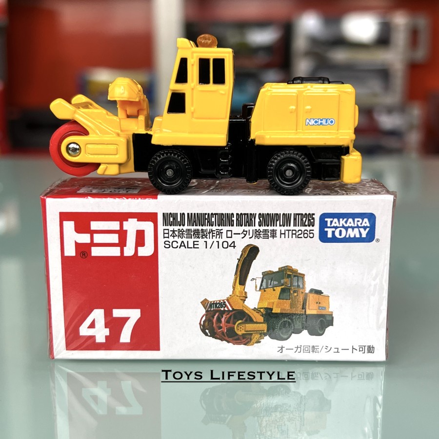 Mobil Tomica Diecast 47 Nichijo Manufacturing Rotary Snowplow