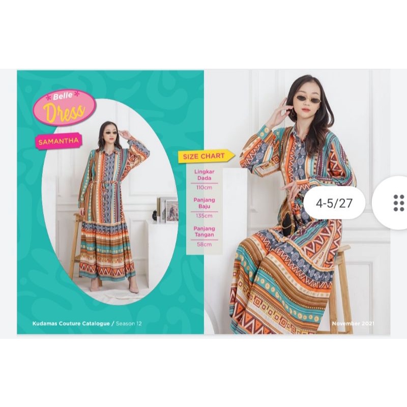 BELLE DRESS KUDA MAS COUTURE