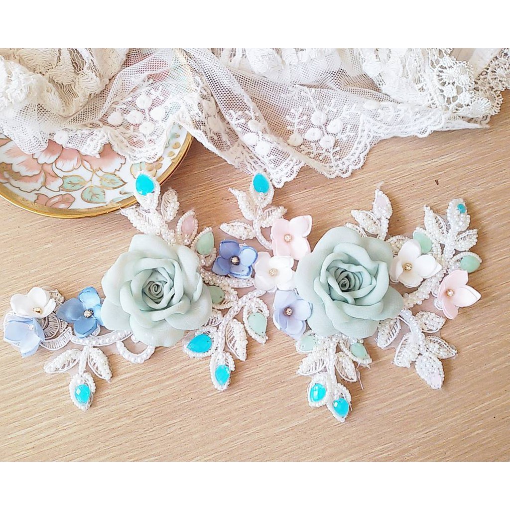 

flowery rose heaspieces