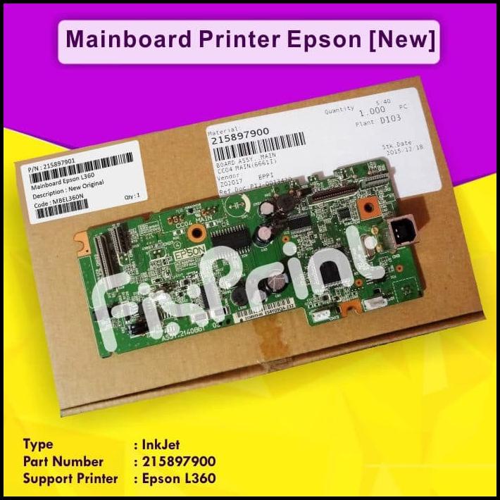 Board Epson L360, Mainboard L360, Motherboard L360 New Original