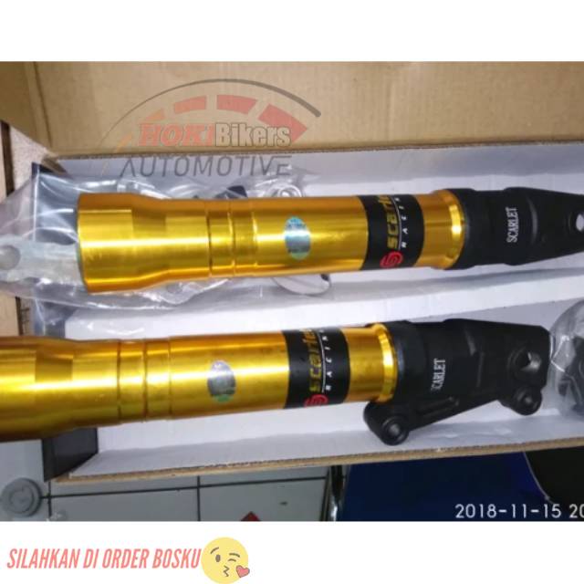 PROMO tabung bottom shock depan satria fu