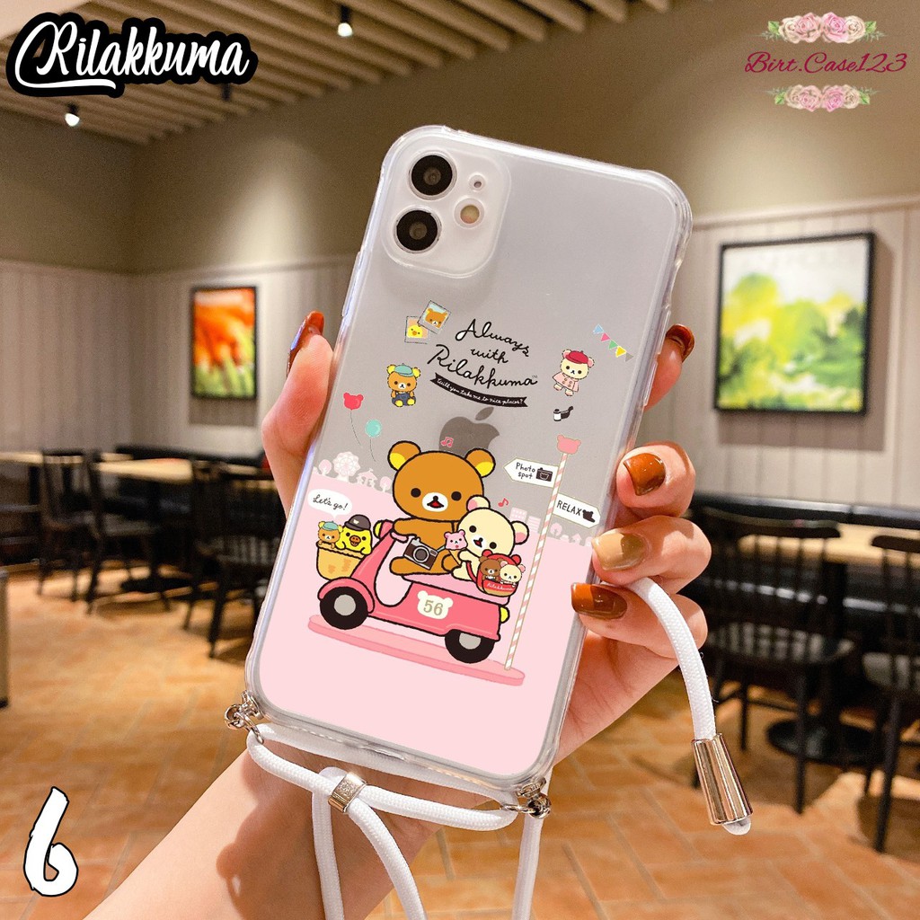 Softcase Slingcase Lanyard Choice RILAKUMA Samsung A31 A50 A30s A50s A51 A71 A7 2018 BC3524