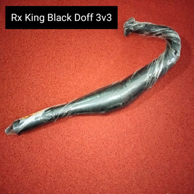 [HRP] Knalpot Rx King Black Doff 3V3