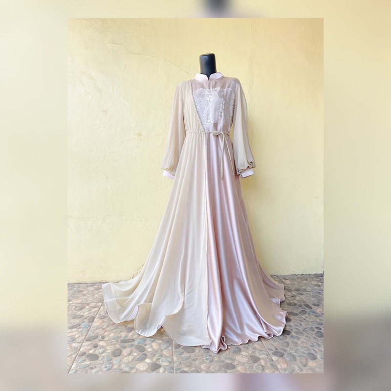 Zainab Dress size XXL - 3L|| Gaun Pesta || dressbridesmaid || dress Brukrat || Dress Kondangan