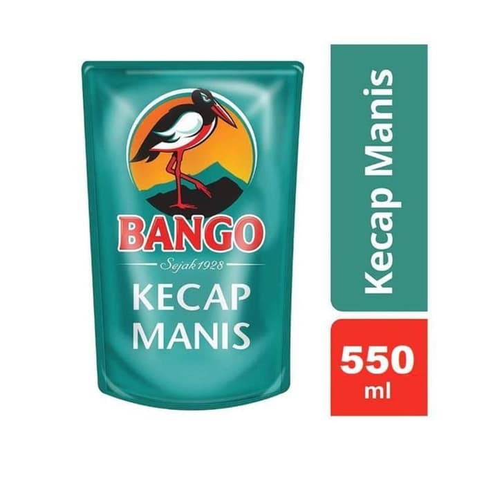 

BANGO Kecap manis kemasan pouch550 ml