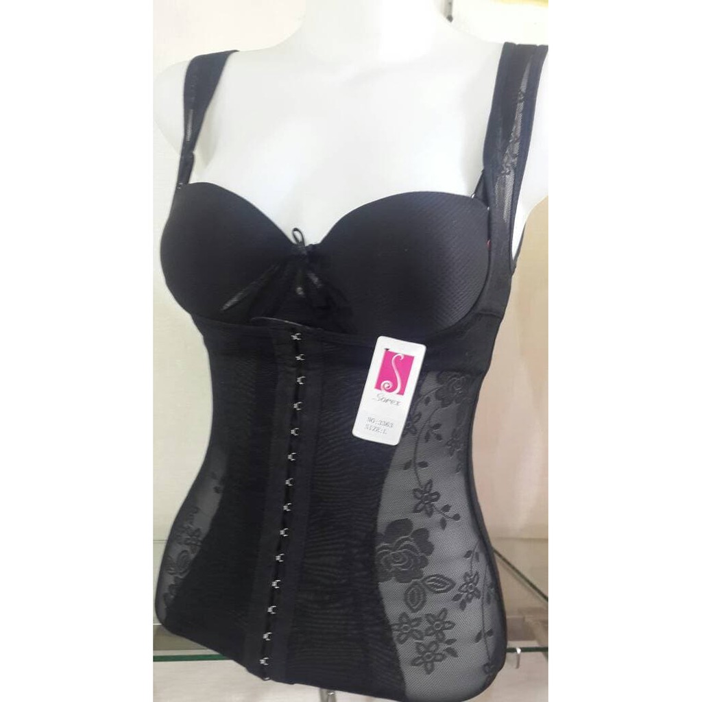 cd 665korset punggung sorex - Hitam- M