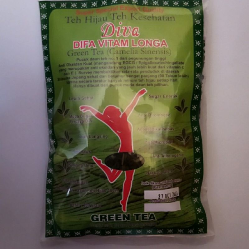 

DIVA GREEN TEA 200GR