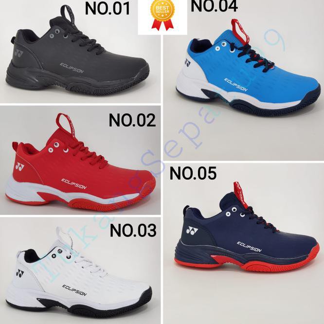 Bestseller Sepatu Badminto Yonex Eclipsion Premium Original Vietnam - No.01, 39