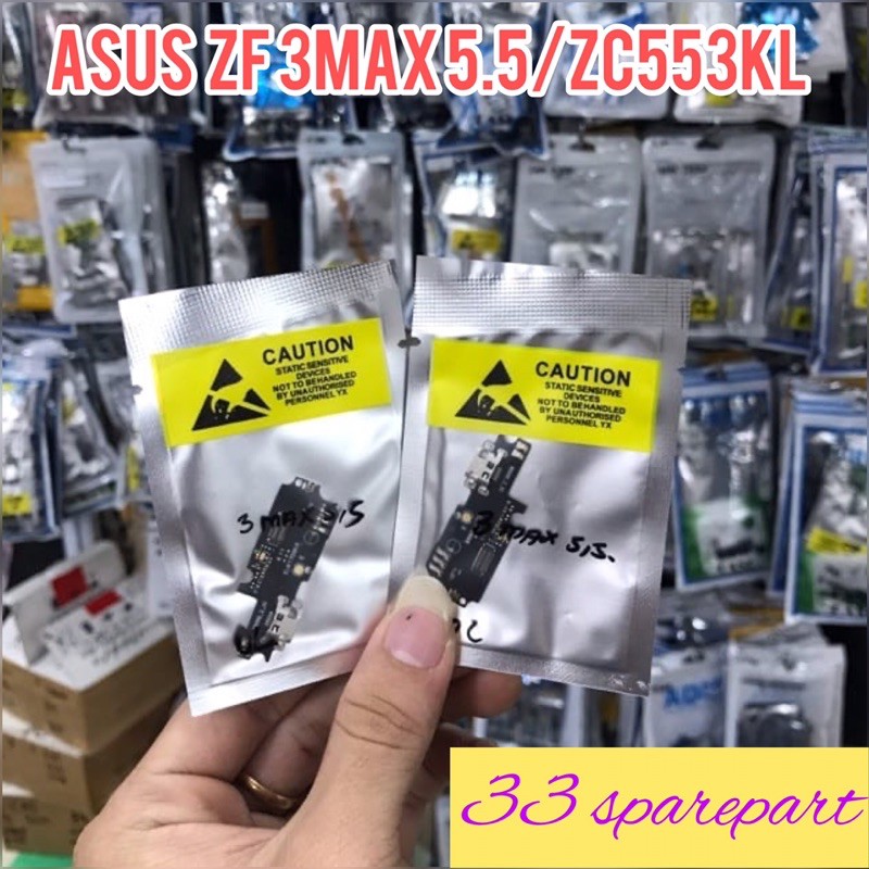 FLEXIBLE CHARGER / PCB +MIC ASUS ZENFONE 3 MAX 5.5 / ZC553KL ORIGINAL