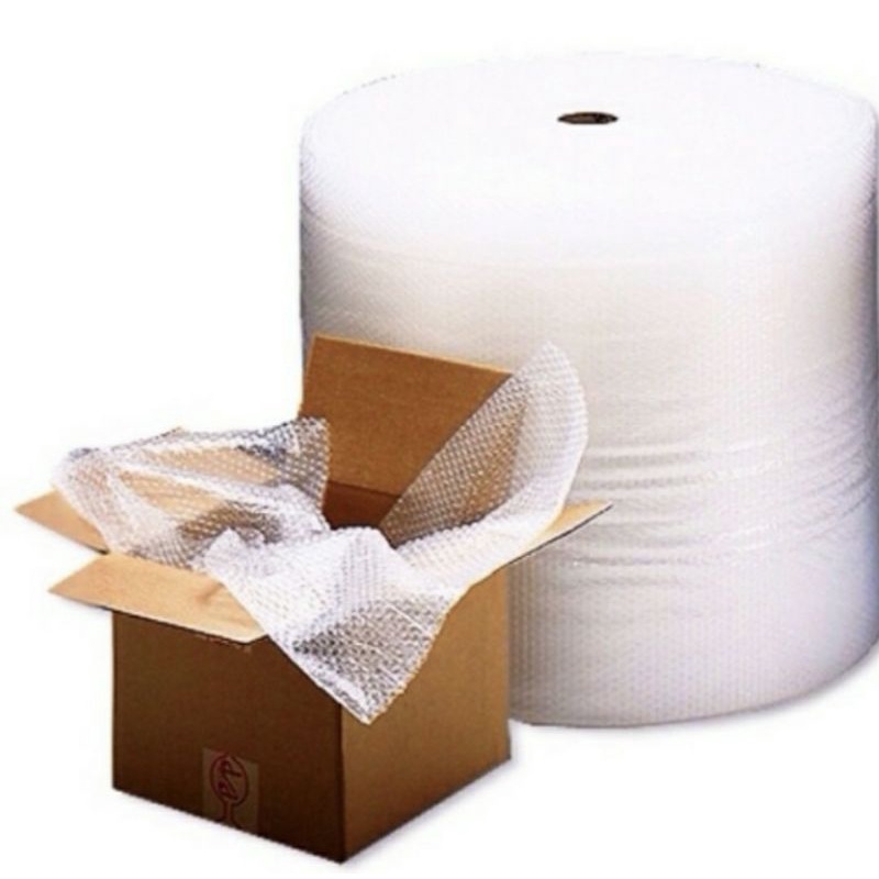 

Tambahan bubblewrap dan kotak