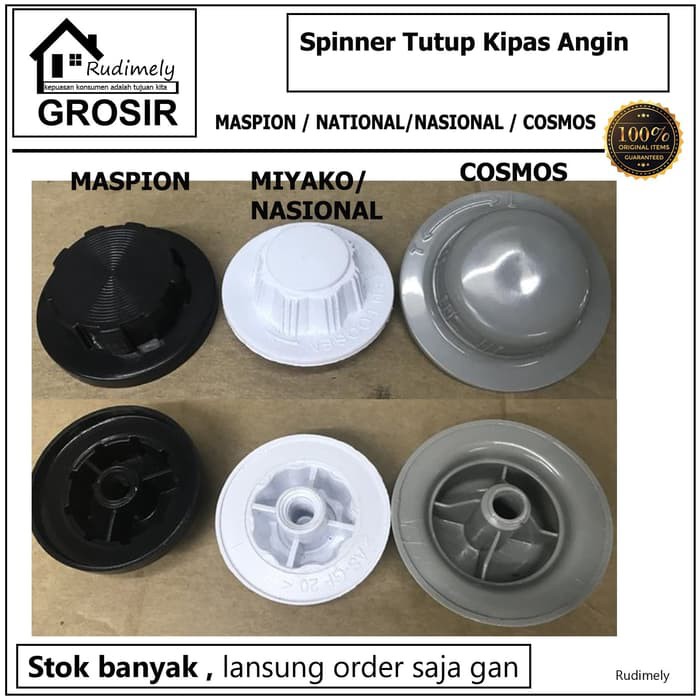 Spinner Tutup Kipas Angin umum