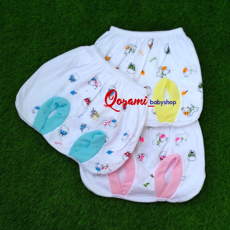 HAPPY TIME / LUKCY isi 6 pcs Celana Pop Bayi Motif SNI