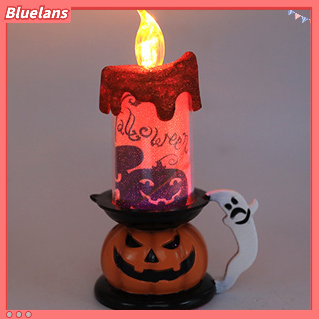 Lampu Lilin LED Elektrik Hemat Energi Tanpa Pemanas Untuk Dekorasi Halloween