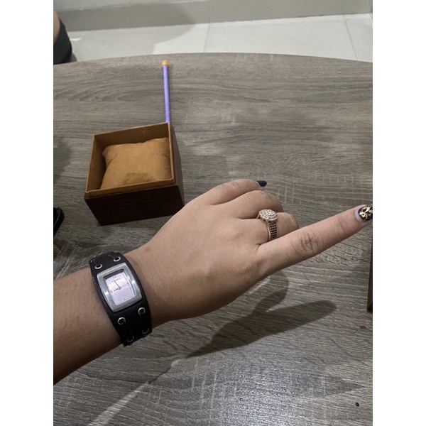 Jam Fossil Gaban Mini Preloved Authentic