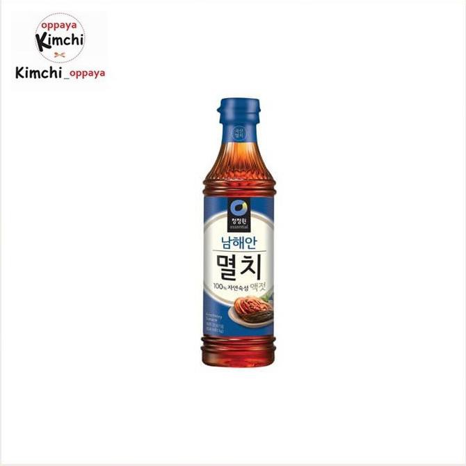 

BISA COD ChungJungOne Anchovy Sauce Kecap ikan Korea 500 gr 멸치액젓 Ikan teri STOK TERBATAS