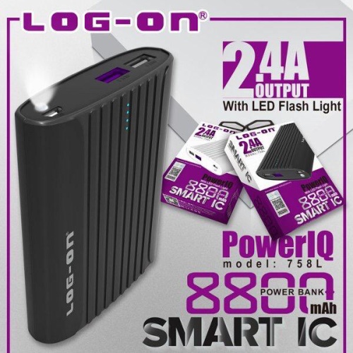 POWERBANK LOGON SMART IC 8800mAh