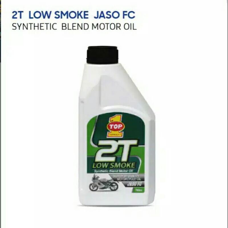 Oli samping Top 1 2T Low Smoke Jaso FC700cc