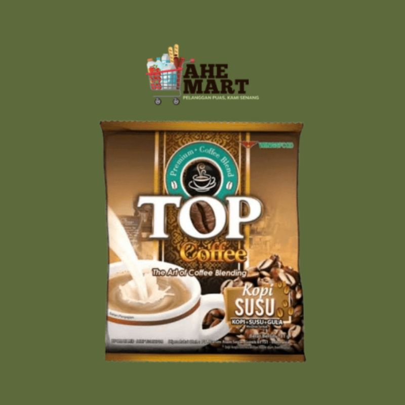 

Top Kopi Susu | Top Coffee Kopi+Susu+Gula (12 sachet)