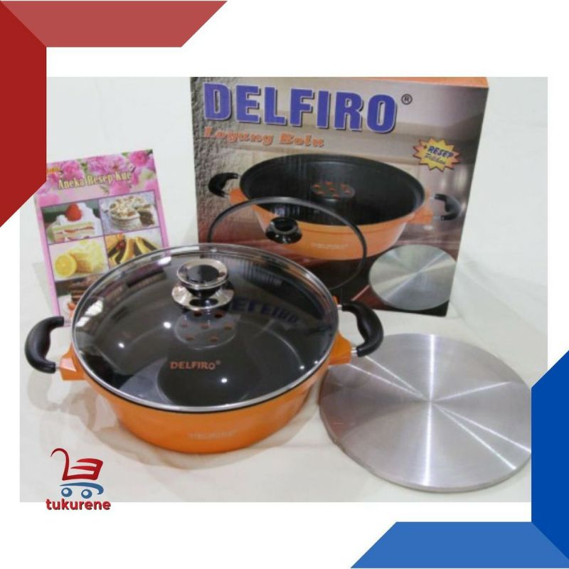 [ ⭐FREE ONGKIR⭐ ] Baking pan  DELFIRO teflon asli original anti lengket