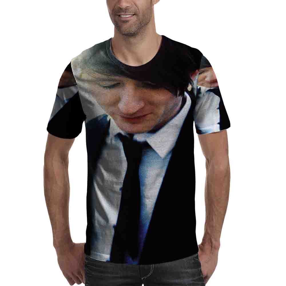 Kaos Owl City Adam Young Electronic Music Tshirt Fullprint Bahan Polyester Jersey