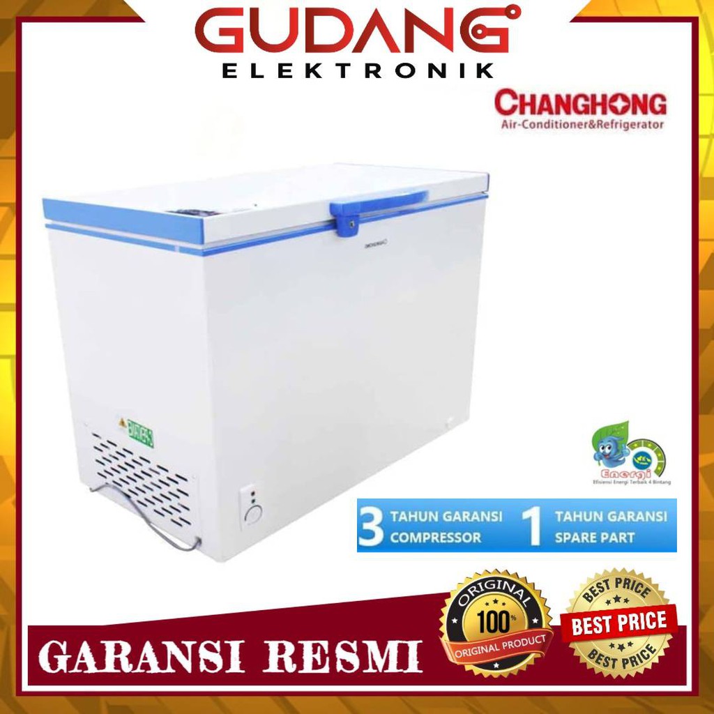 CHEST FREEZER CHANGHONG CBD 396 FREEZER BOX 300 LITER