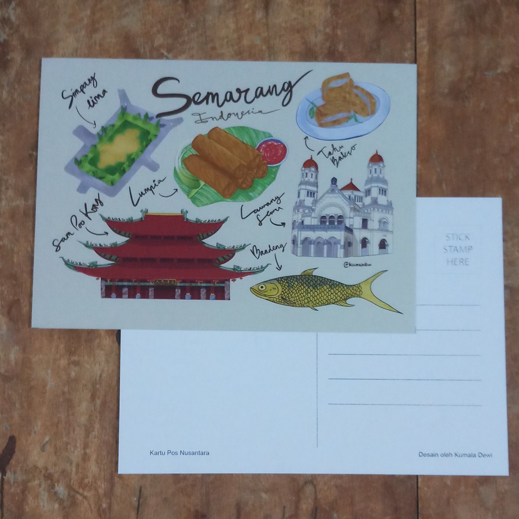 

KARTU POS NUSANTARA INDONESIA POSTCARD SEMARANG