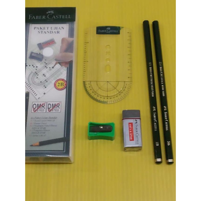 

✬ Paket Ujian Faber Castell Standard ☝