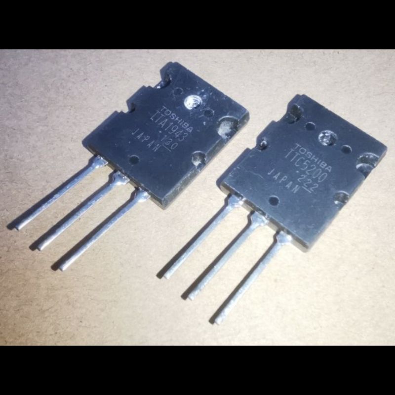 Transistor Toshiba Original 2sc5200 2sa1943 Cabutan ASLI JAPAN