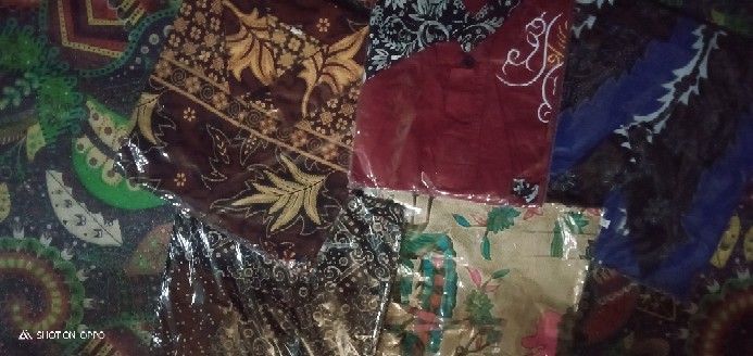 Dress Batik Pohon Natal. Seragam Natal. Dress Natal