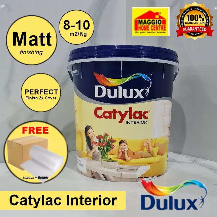 Jual Cat Tembok Interior Cat Dulux Interior Cat Tembok 5kg Catylac Interior 5kg Dulux 4665