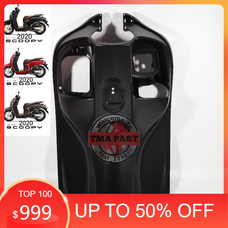 Cover inner dashboard dek kunci kontak scoopy fi esp 2020 2021 2022 K2F hitam doff dof dop