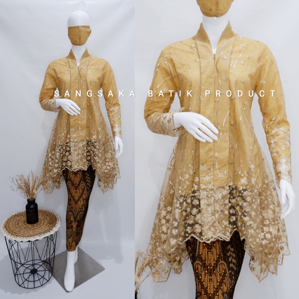 Kebaya Tunik / Tunik Brokat / Kebaya Modern / Kebaya tile / Kebaya Favorite / Batik Couple